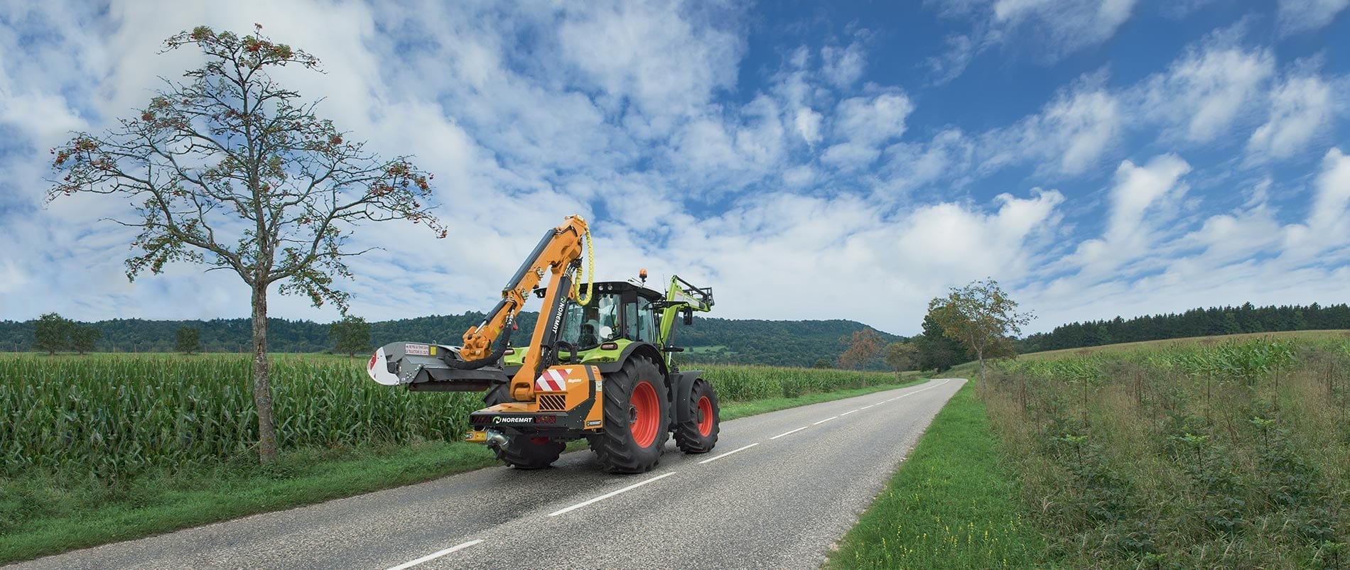 Stocker-Crew | Noremat Reach Mower, Sauter Front Linkage ...