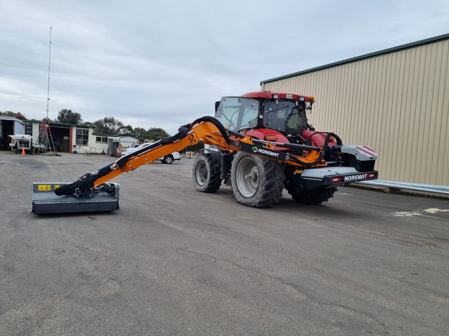 Wattle Ranges Council take delivery of new Noremat Magistra M63T