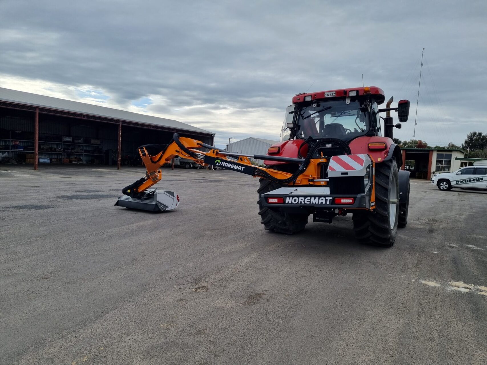 StockerCrew Noremat Reach Mower, Sauter Front Linkage & PTO Kits