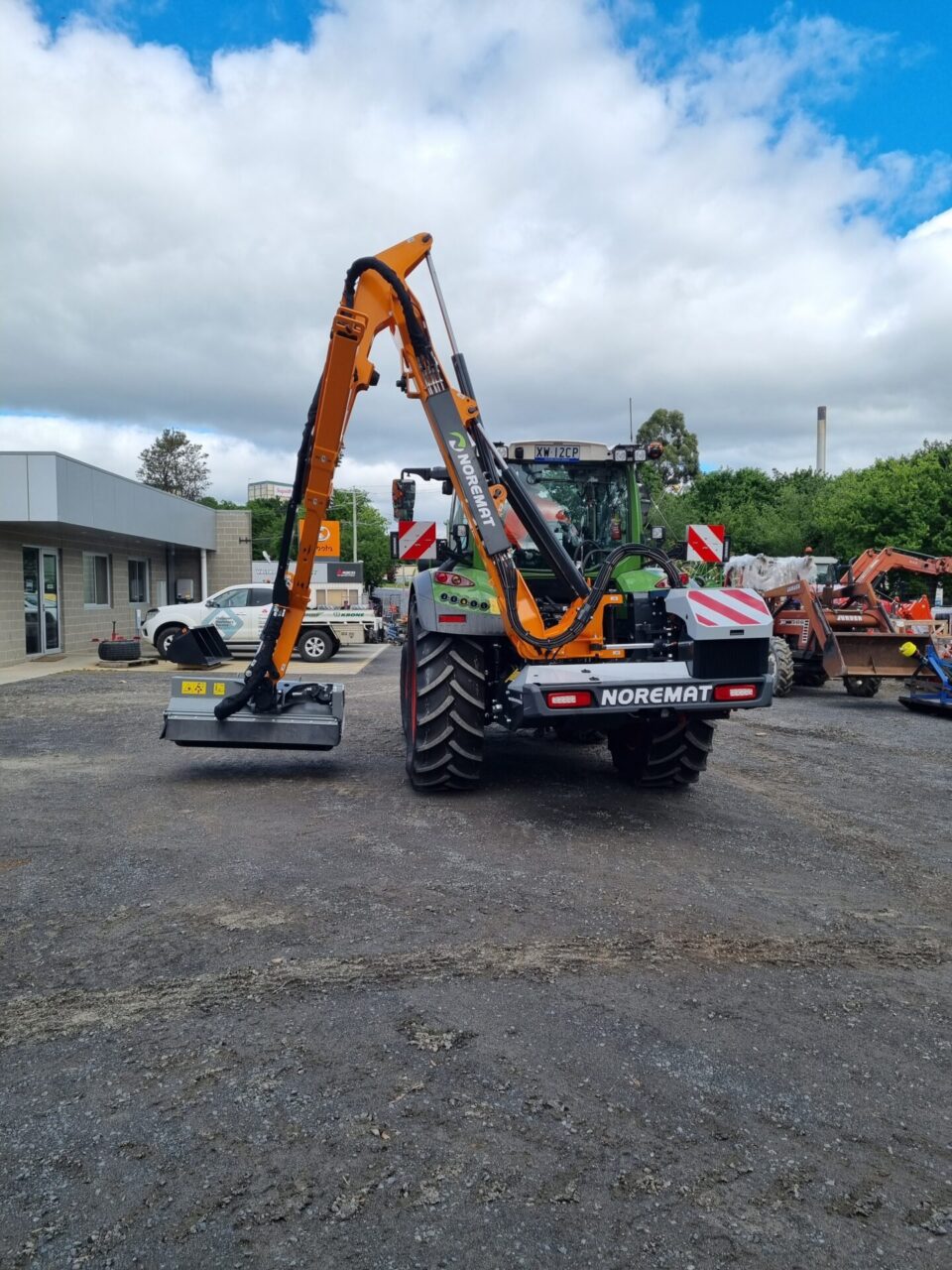 StockerCrew Noremat Reach Mower, Sauter Front Linkage & PTO Kits